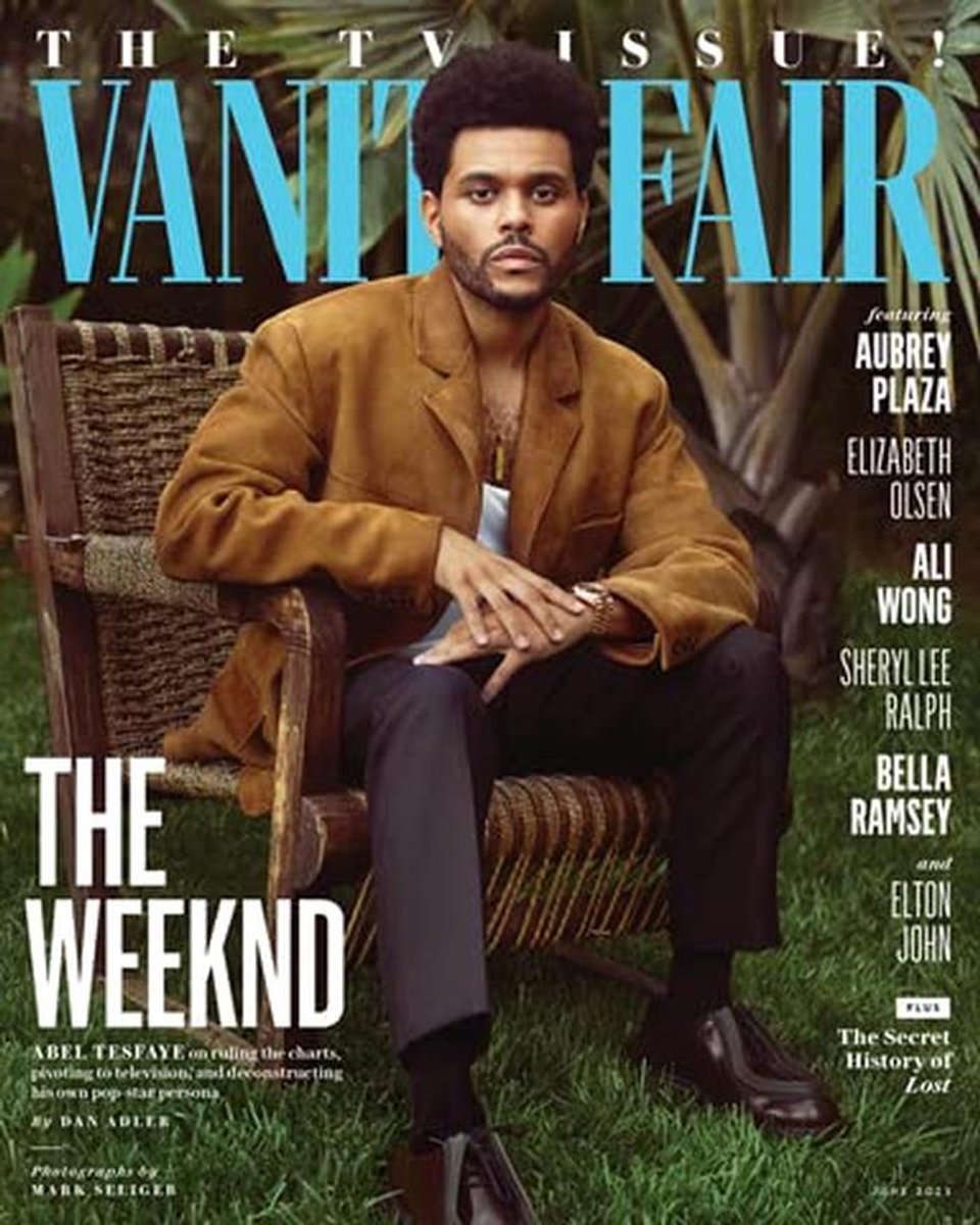 Vanity Fair Magazine Juni 2023 editie met The Weeknd Spotlight