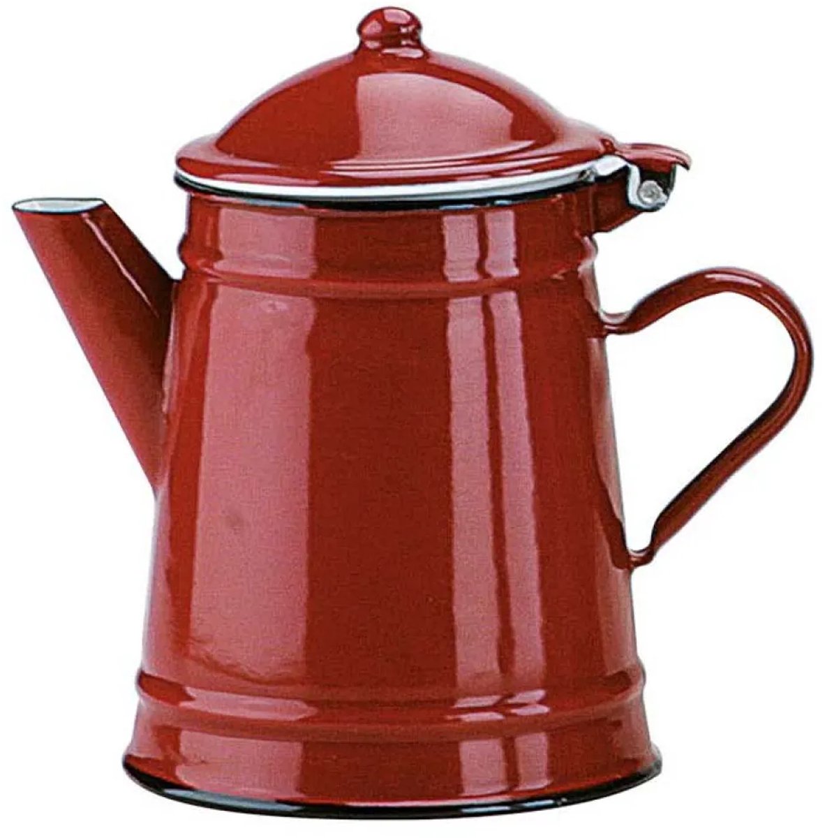 Ibili Vintage 500ml Conical Koffiezetapparaat Rood