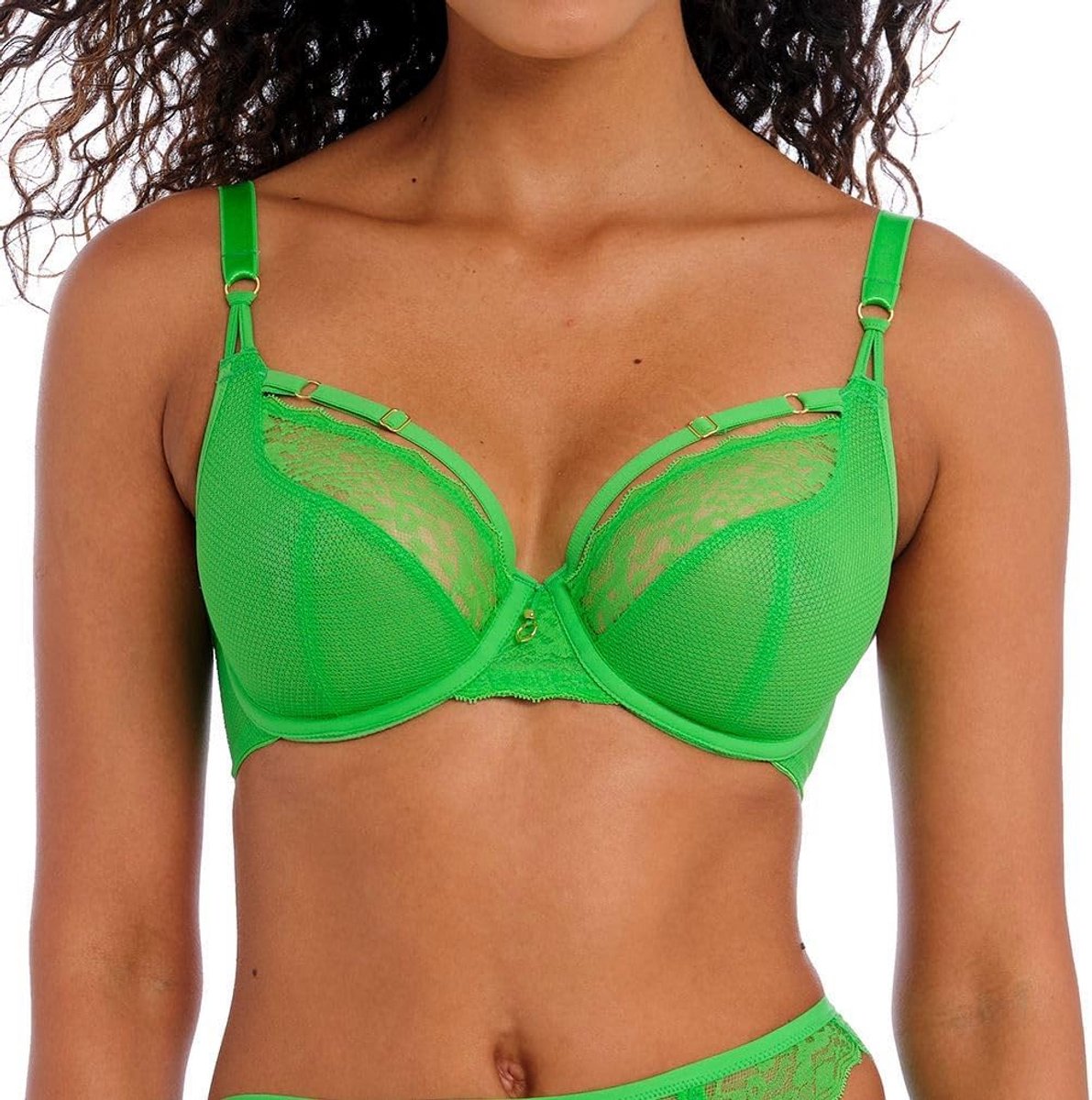 Verleidelijke Plunge Beha met Afneembare Straps