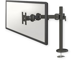 Enkele Monitorarm – Bureau Monitor Beugel – Volledig Verstelbaar – 1x 13-32 inch – VESA 75x75 / 100x100 – Zwart - Maximaal 10 Kilogram