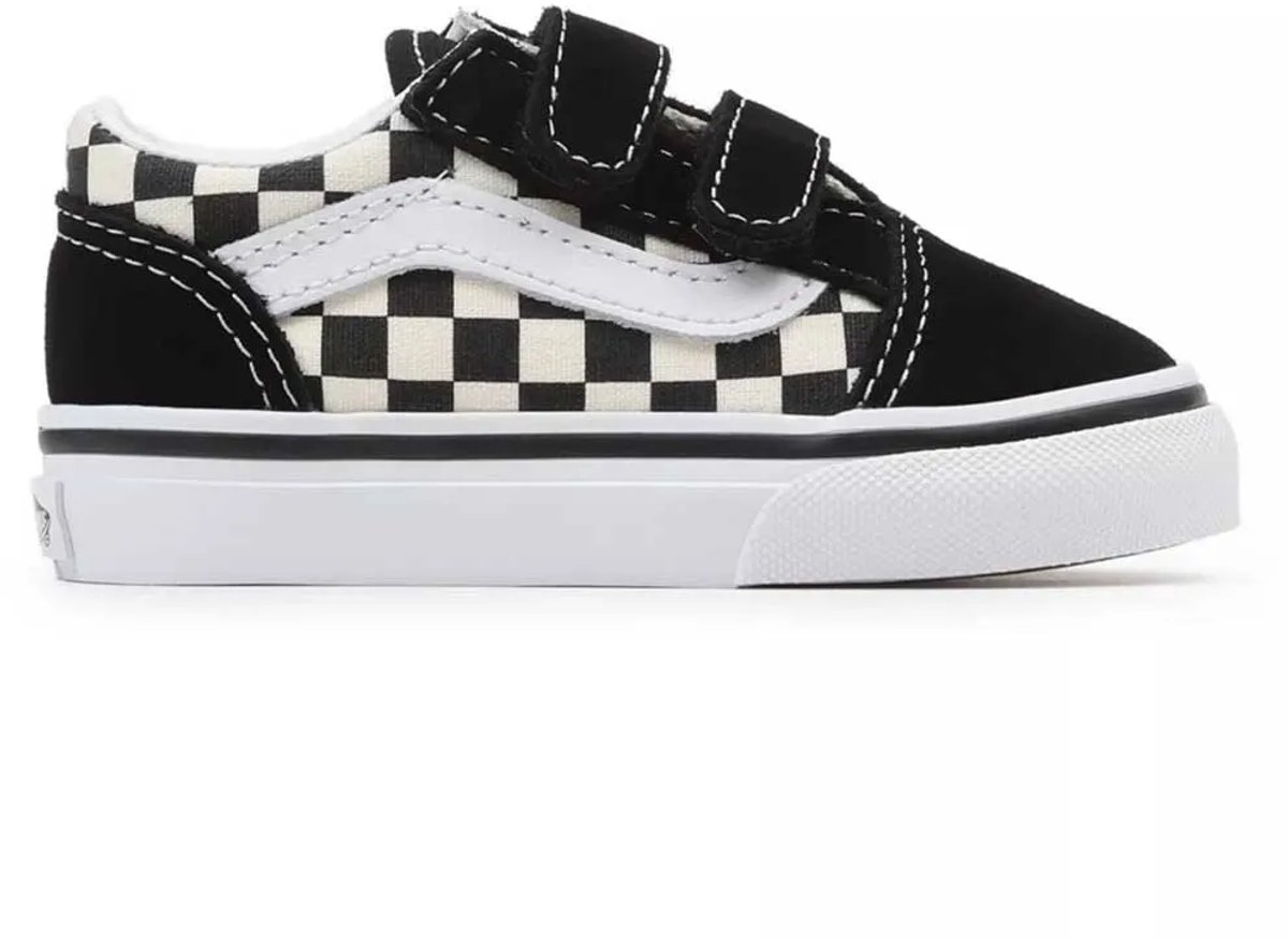 Vans Old Skool V Primary Check / Black / White