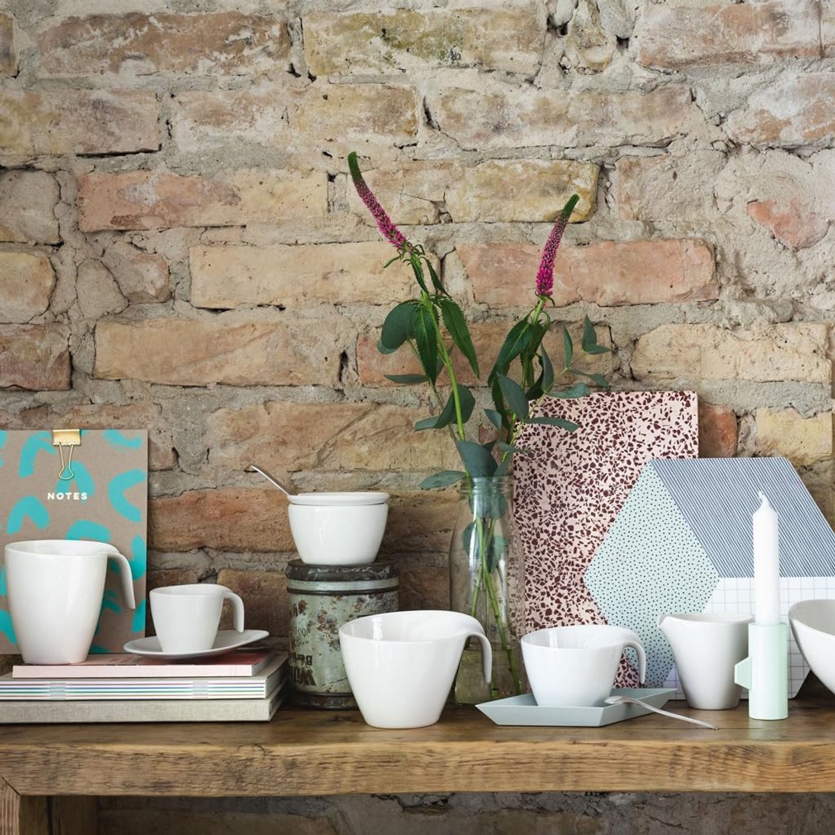 Elegante Premium Porselein Koffiekop voor een Moderne Tafelsetting