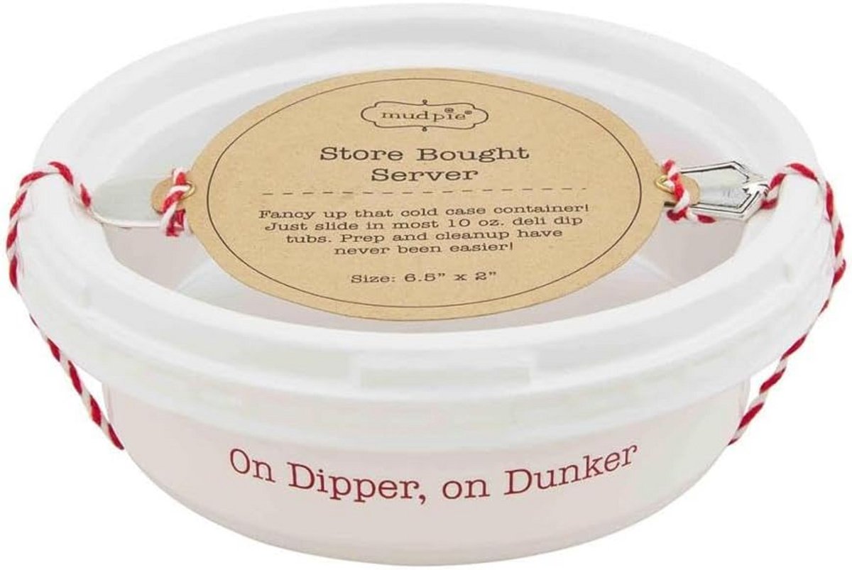Kerst Dip Set met Serveervork voor Dipjes en Sauzen