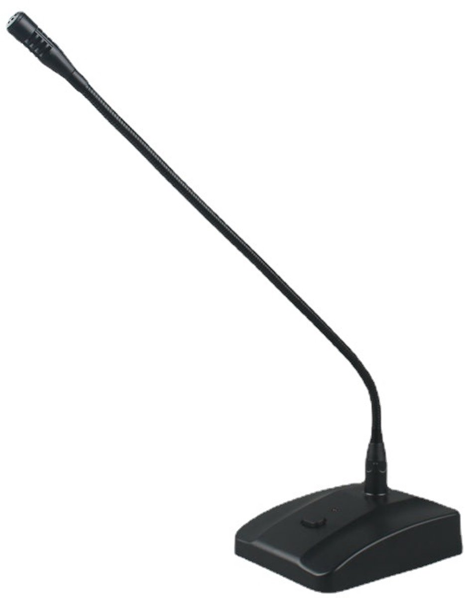 Desktopmicrofoon met mute-functie, 360° verstelbare microfoon met 3 meter kabeladapter.