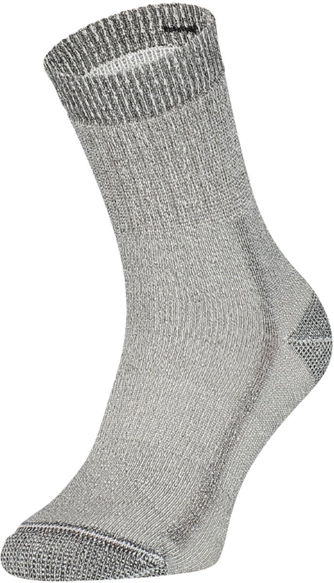Eureka zachte merino wollen wandelsokken S7 - unisex - grijs - maat 39-42