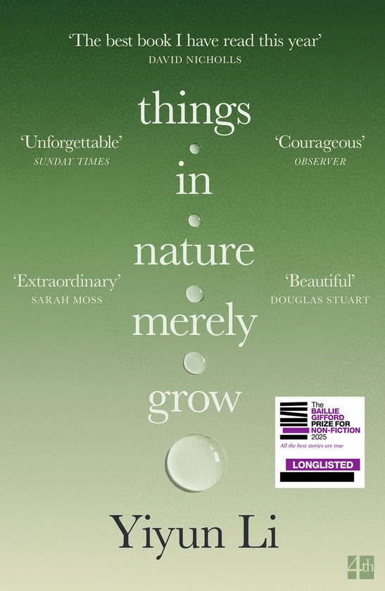 Things in Nature Merely Grow - cover