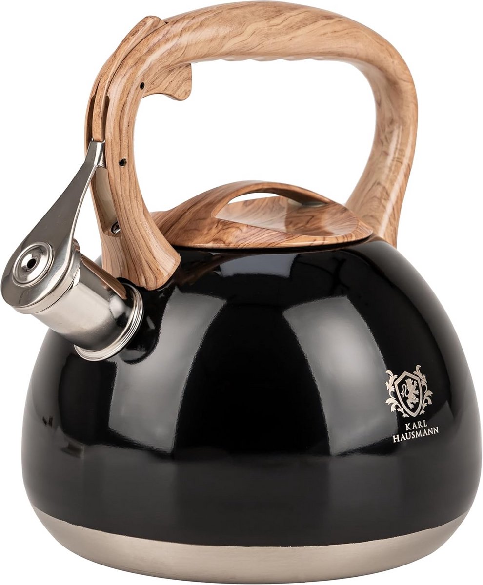 RVS Waterketel met Fluit voor Alle Warmtebronnen 3 Liter
