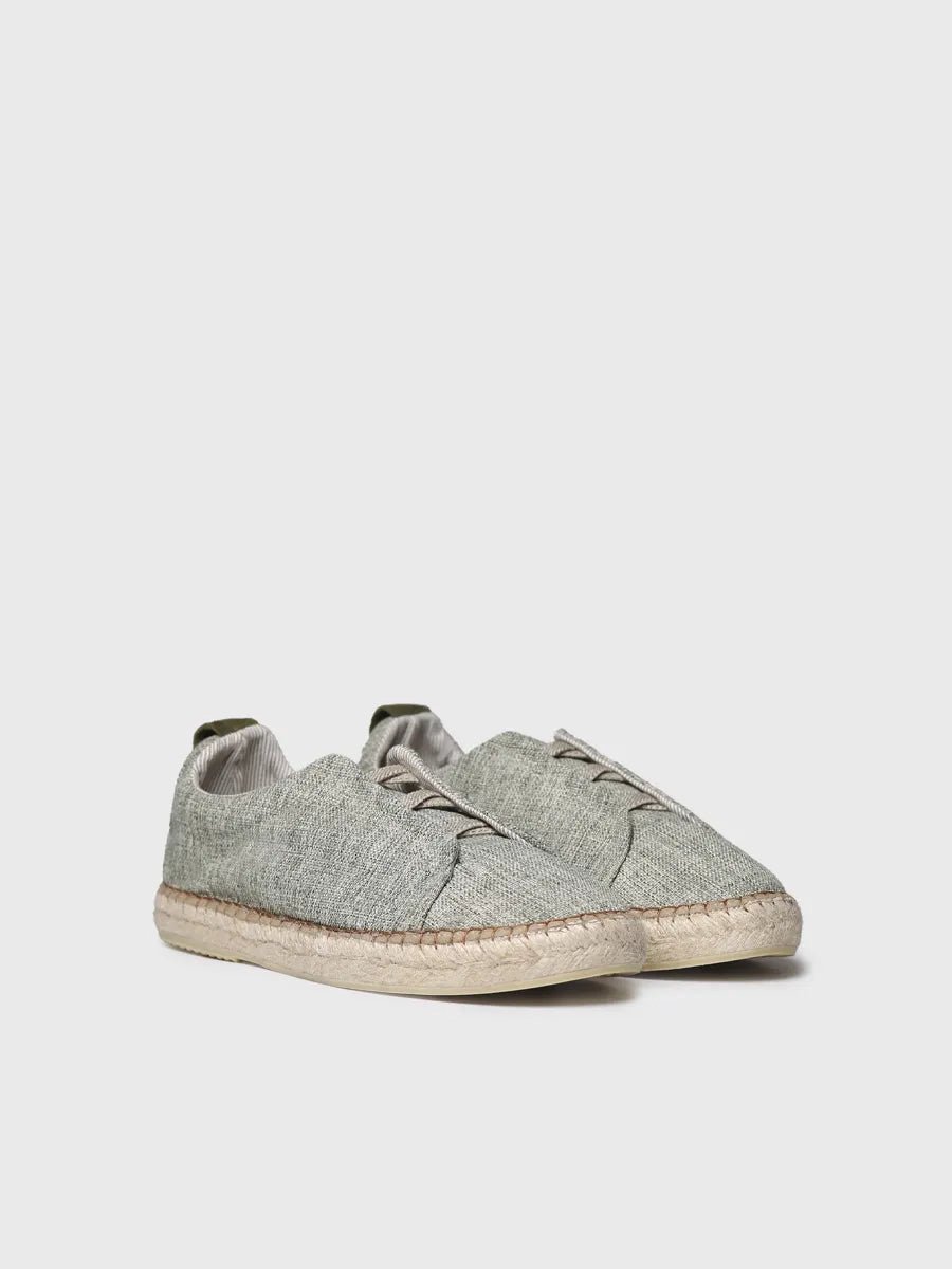 Gesloten espadrilles voor heren van natuurlijke stof | DIDIER