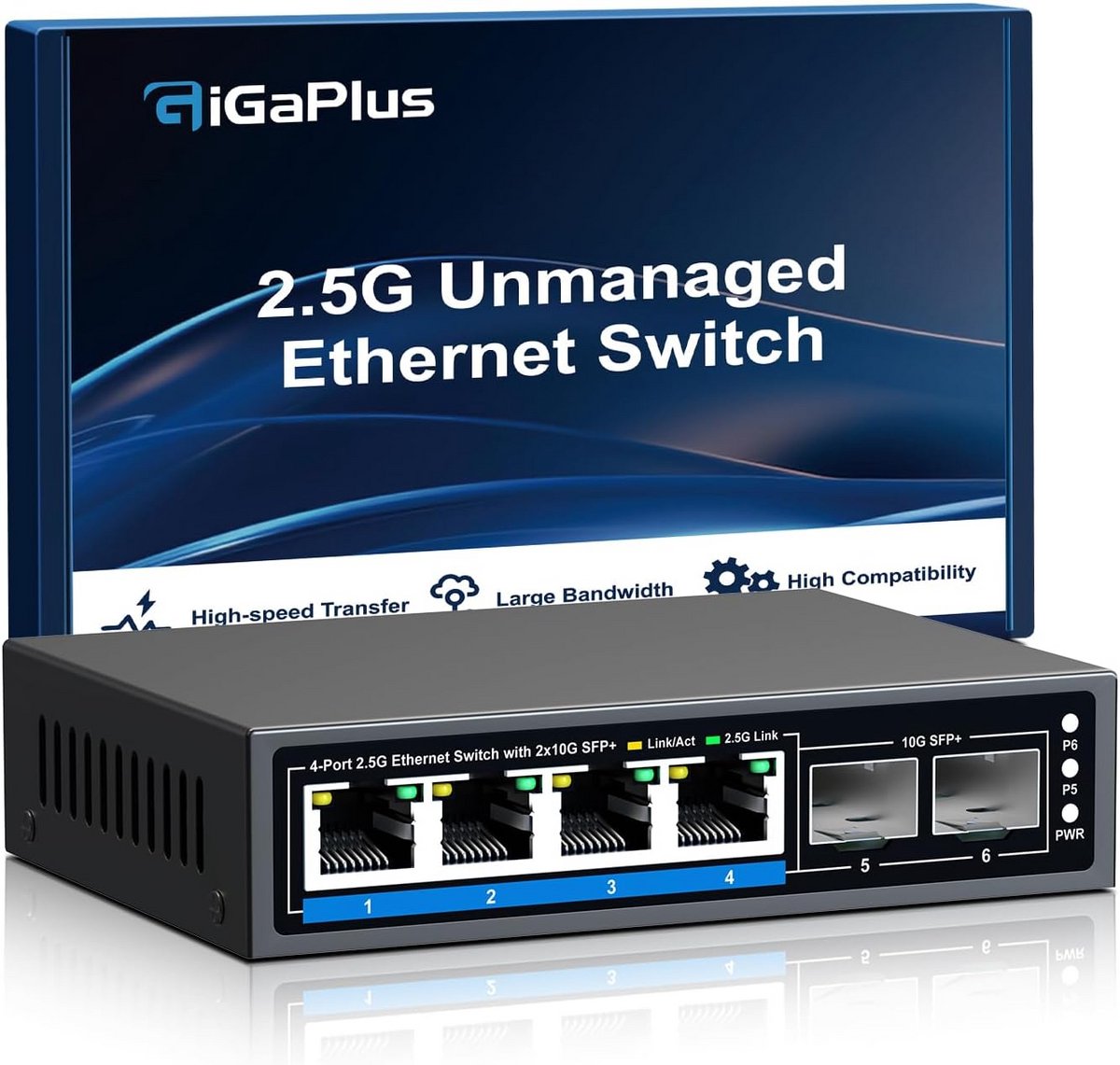Netwerk Switch - Netwerk Splitter - Unmanaged - Connectiviteit