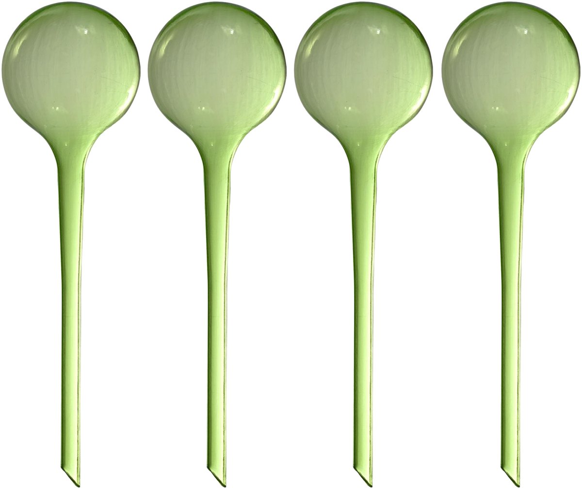 Planten Waterdruppelaar - 2x - groen - kunststof - 26 cm - planten water geven - druppelsysteem
