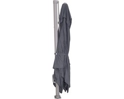 Garden Impressions Hawaii Big Pole II zweefparasol 350x350 taupe/royal anthracite – foto 6
