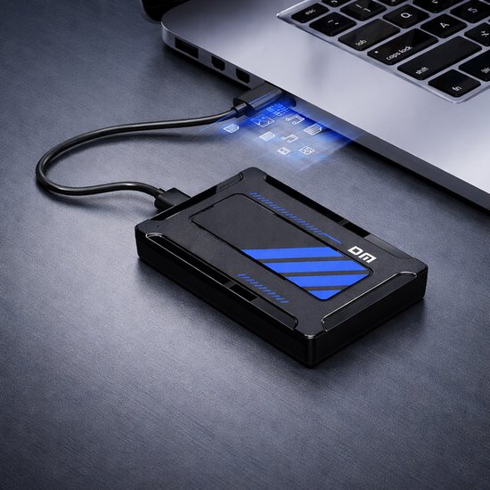 DM Draagbare HDD 320GB - Externe harde schijf - USB 3.2 Gen1 - Zwart van Merkloos — afbeelding 5