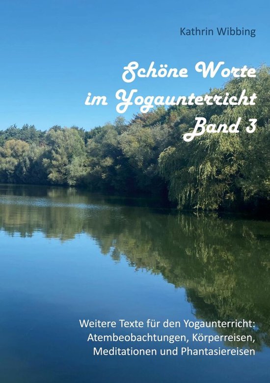 Schöne Worte im Yogaunterricht - Band 3 - cover