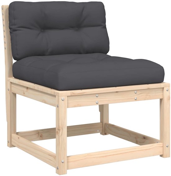 vidaXL-5-delige-Loungeset-met-kussens-massief-grenenhout