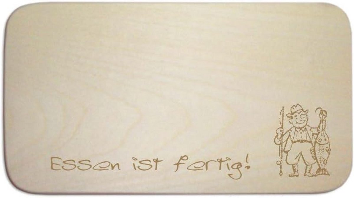 Houten Ontbijtplank met Persoonlijke Gravure - Ideaal voor Ontbijt en Serveerplank