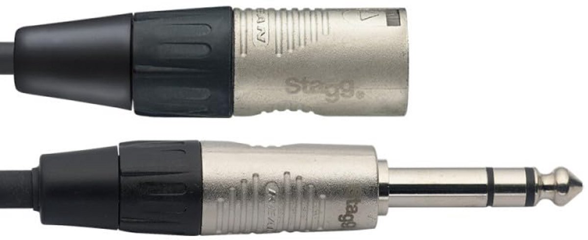 Professionele Audiokabel 3 Meter Stereo XLR naar Jack Audio Verbindingskabel