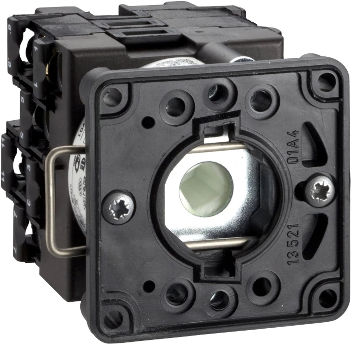Schneider Electric Harmony K - Schakelblok stappenschakelaar - 2P - 45° - 12A - Ø22mm