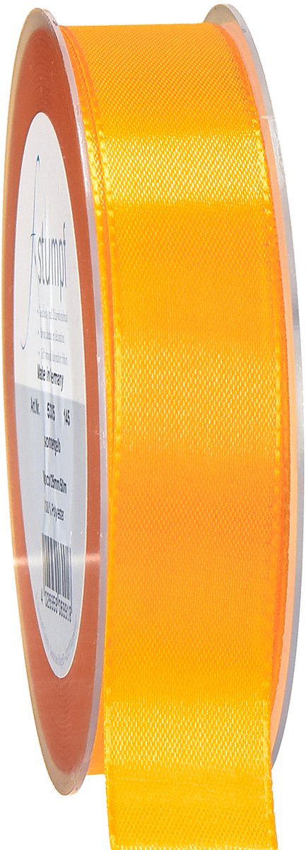 Cadeau- en decoratielint 25mm x 50m Oranje