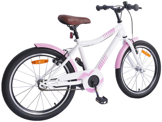 vidaXL - Kinderfiets - 24 - Inch - voor - 8-12 - jaar - oud - Licht - Roze van VidaXL — afbeelding 2