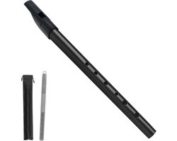 Ierse Tin Whistle Fluit in D Stemming Zwart