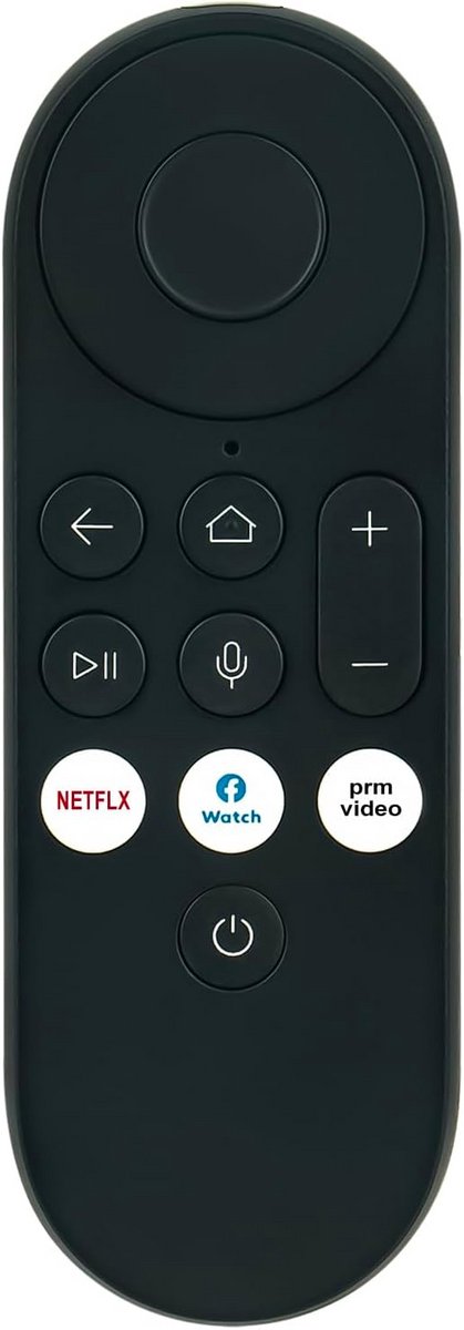Voice Afstandsbediening Vervanging voor KP45CM Televisie met Spraakbesturing