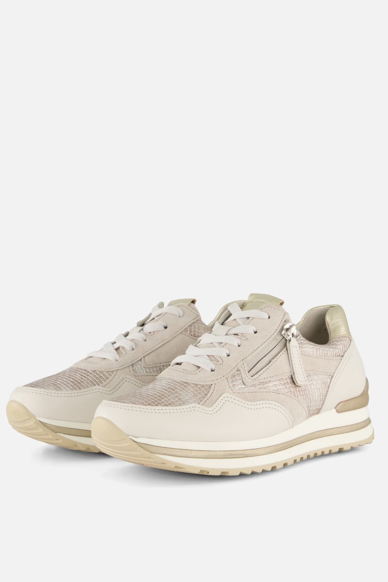 Gabor Sneakers beige Leer