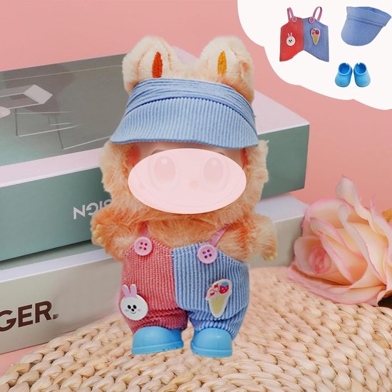 Leuke Poppenkleding Sets - Mini Accessoires - Poppen Aankleden - 3 Sets Inbegrepen - 17 x 10 cm van Merkloos — afbeelding 5