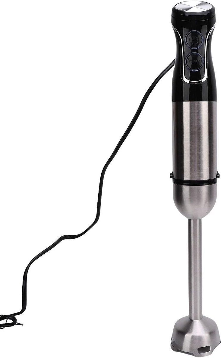Handmixer Set - Keuken Blender - Smoothies Maken - Variabele Snelheid - 800 Ml Cup - Zwart