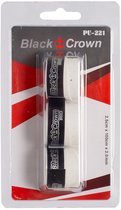 Blister 3 Overgrips Black Crown A000406.001.1 White