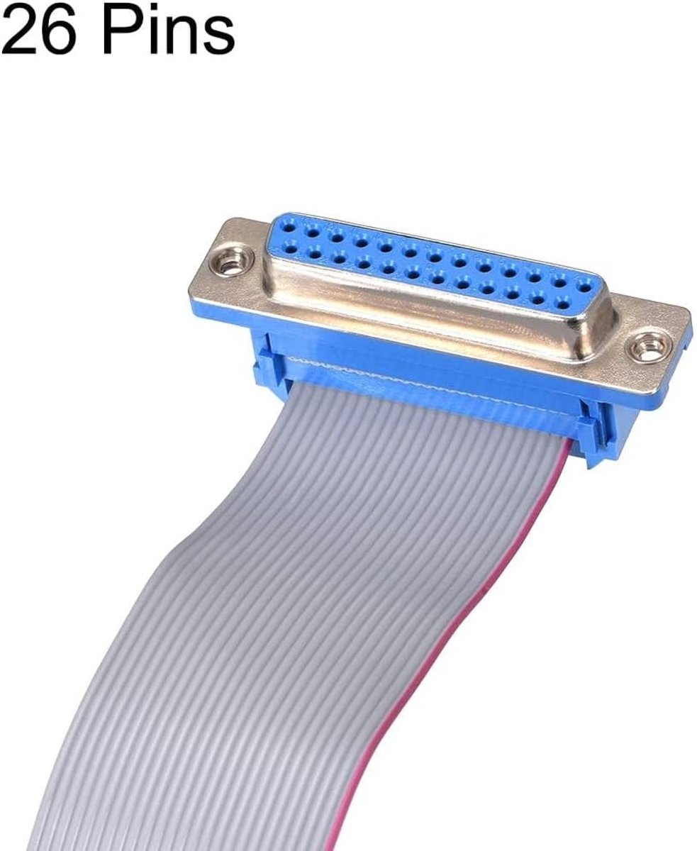 Platte Lintkabel - IDC Kabel - Circuit Verbinding - Eenvoudig Scheidbaar - 20 cm Lengte