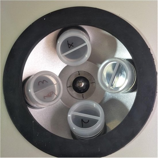 Elektrische Centrifuge - Laboratorium Centrifuge - Onderzoek & Onderwijs - Grote Capaciteit Laag Geluidsniveau - 50ml x 6 Buisjes — afbeelding 3
