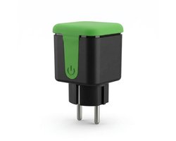 Oneproduct Slimme Stekker Buiten - Smart Plug Met Energiemeter - Voor Zonnepanelen & Verbruik - Wifi - App & Voice Control - IP44