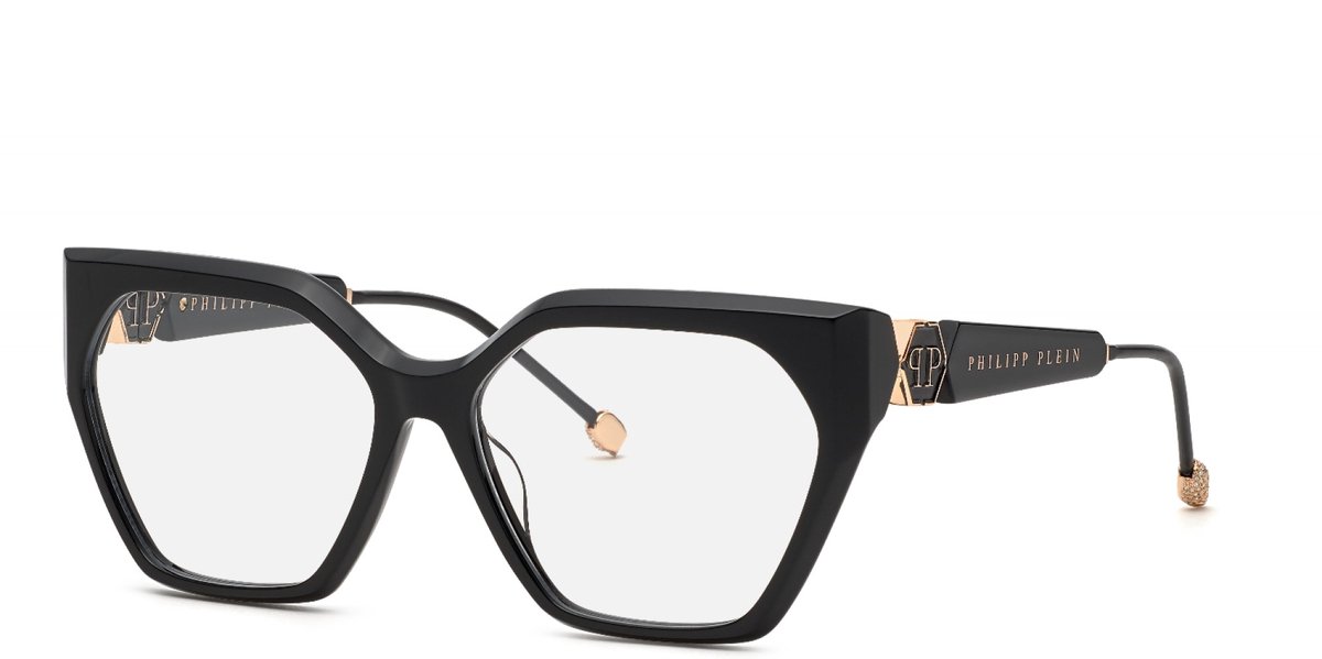 Philipp Plein VPP068S Nero lucido 57/15/140 WOMAN Brilmonturen