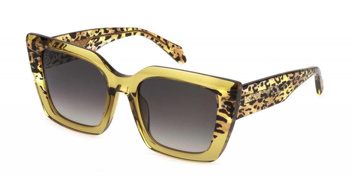 Just Cavalli SJC099V Ocra trasparente lucido 53/20/140 WOMAN Zonnebrillen