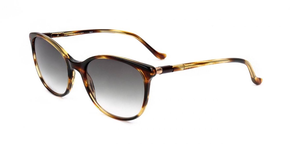 Safilo BURATTO 07/S Striped brown 54/19/140 MAN Zonnebrillen