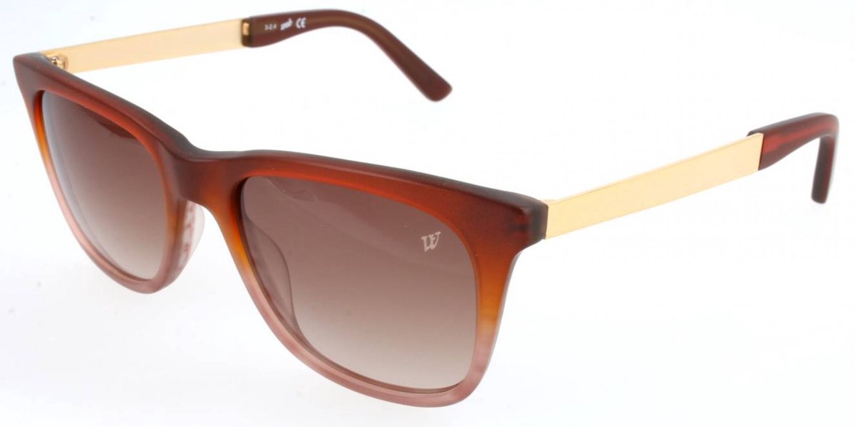 Web WE0132 Light brown 52/18/145 MAN Zonnebrillen