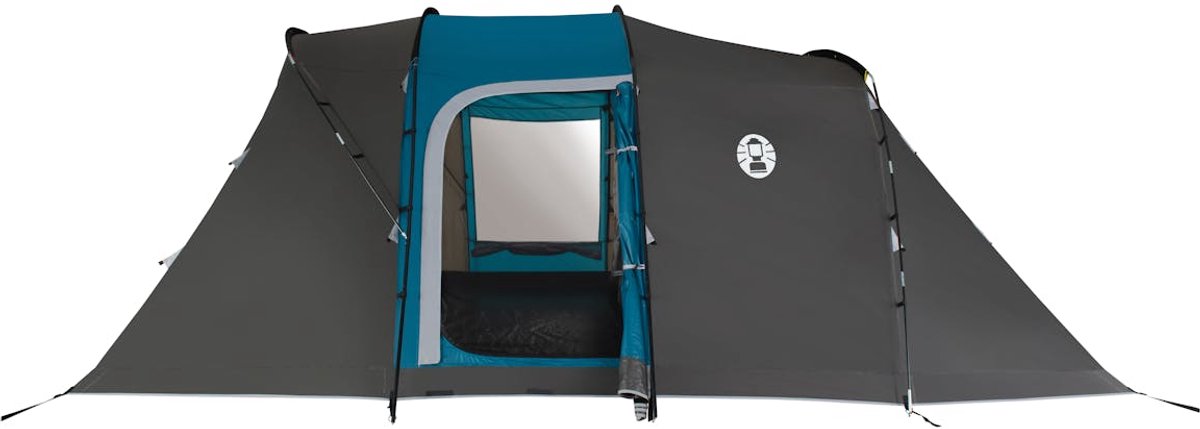 Coleman Vespucci 6 Tent - 6 Persoons tunneltent – UV Guard SPF50 zonbescherming – Ventilatie – Geïntegreerd grondzeil - Grijs/blauw – foto 2