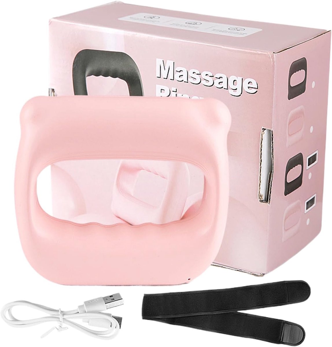 Draagbaar Massageapparaat - Spierontspanner Therapietool - Herstel en Ontspanning - Diepteweefsel Stimulatie - Compact Formaat