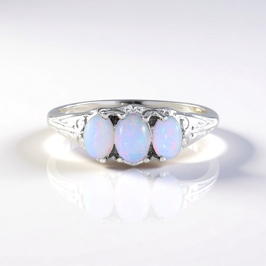 VONALA Celtic Knoop/paddenstoel/maan ring, verstelbaar, zilver 925, halve maan, open, verstelbare ringen, sieraden, cadeau voor vrouwen en meisjes, Sterling zilver, Maansteen