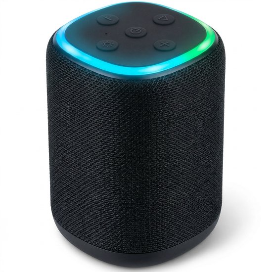 Cheqo® Bluetooth Speaker 5W Draadloos Compact Portable Mini Speaker met RGB-verlichting voor onderweg en thuis