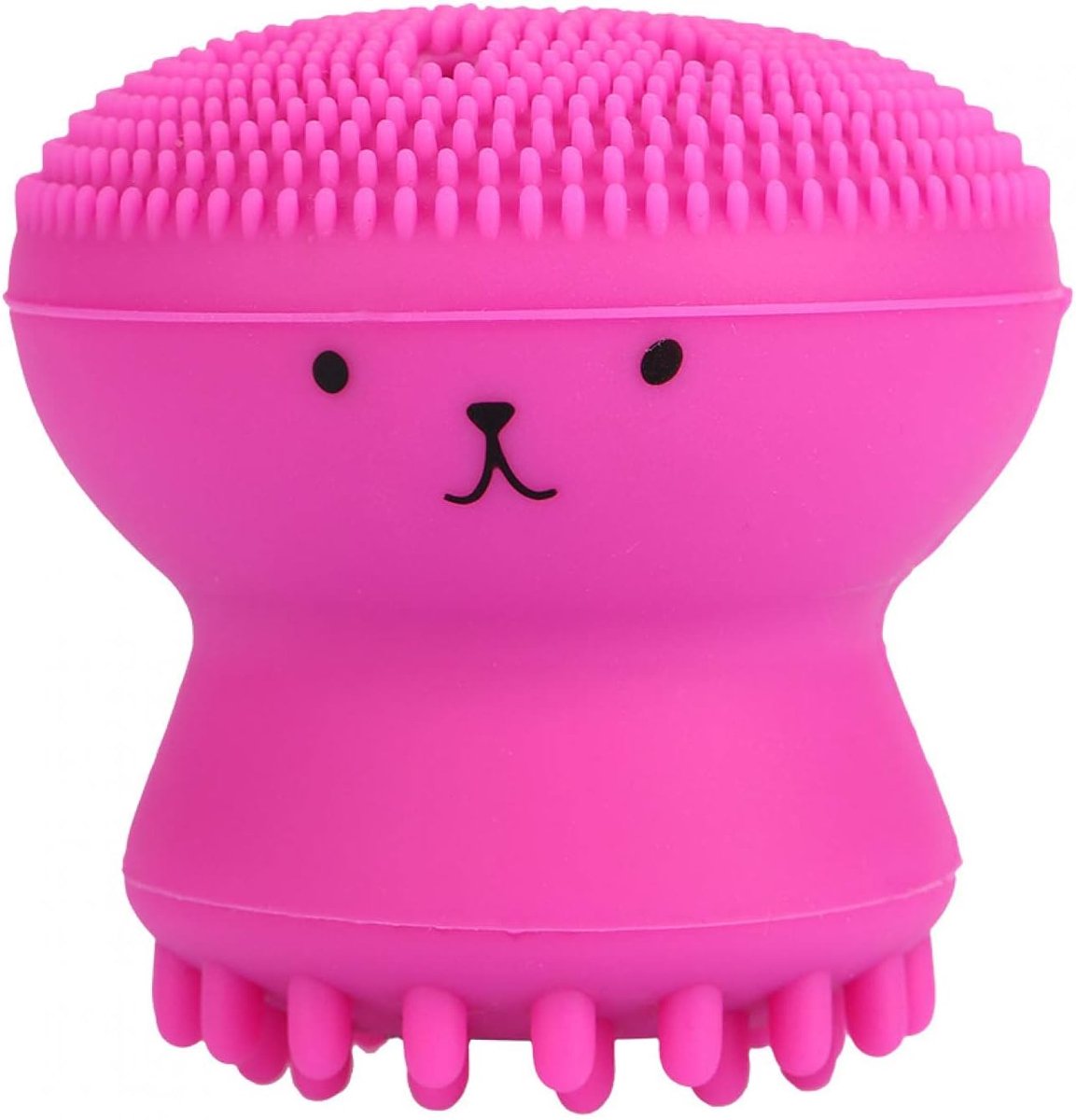 Gezichtsreinigingsborstel - Gezichtsscrubber - Diepe Reiniging - Octopus Vorm - Handheld - Roze