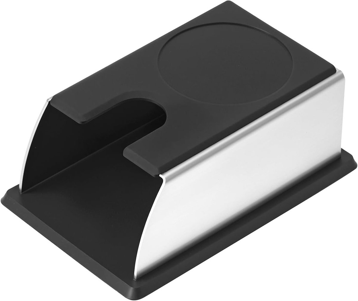 Espresso Tampstation - Barista Accessoires - Perfecte Espresso - Universele Pasvorm - 305g Gewicht - Roestvrij Staal