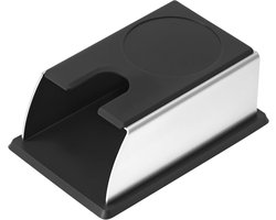 Espresso Tampstation - Barista Accessoires - Perfecte Espresso - Universele Pasvorm - 305g Gewicht - Roestvrij Staal