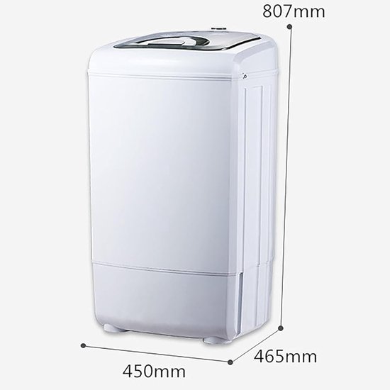 Draagbare Wasmachine - Compacte Wasmachine - Kamperen en Reizen - 2-in-1 Wassen Centrifugeren - 75 kg Capaciteit — afbeelding 3