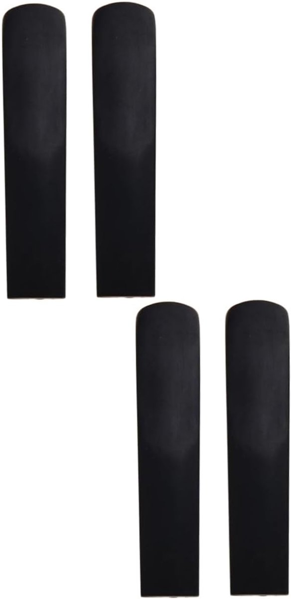 Saxofoon Rieten - Muziek Accessoires - Muziek Maken - Hars Materiaal - 8 x 1.7 x 2 cm - Zwart