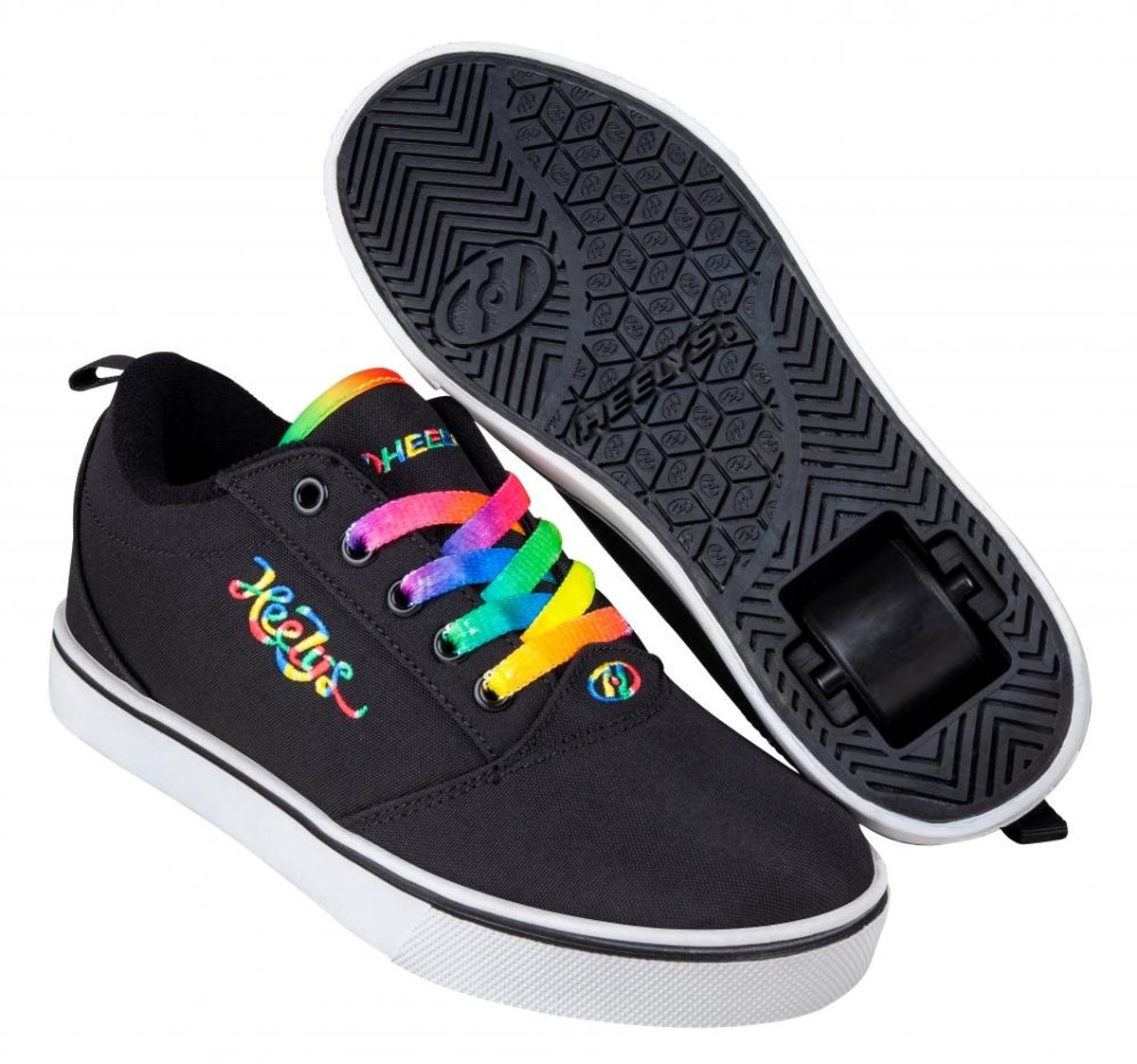 Heelys Pro 20 Black / Rainbow Cursive