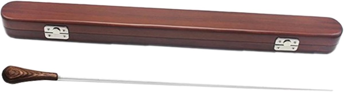 Houten Dirigeerstok - Dirigent Stok - Muziek Uitvoering - Inclusief Opbergdoos - 37 cm Lengte