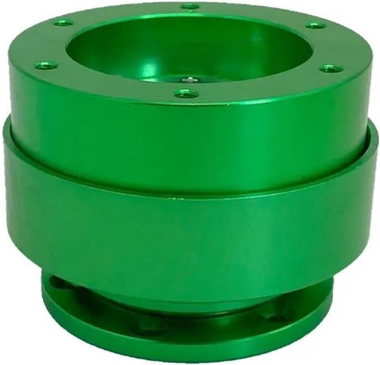 Snelkoppelingsnaafadapter - Stuur Adapter - Racesimulator Stuur - Aluminium Constructie - 70mm 6-gats - Goud — afbeelding 4