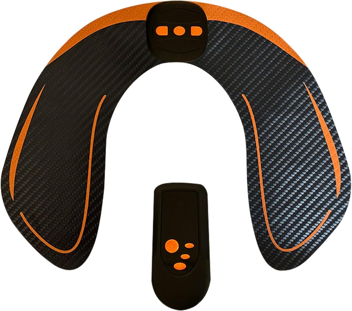 Spierversteviger Apparaat - Zittrainer Lichaamsvormer - Thuis Trainen - Elektronische Stimulatie - 20 x 25 cm - Zwart Geel