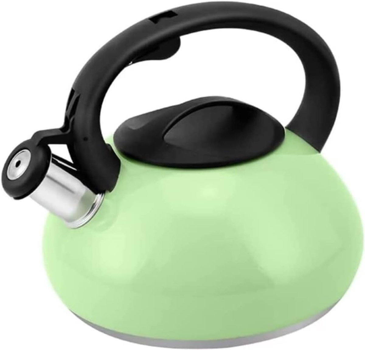 Fluitketel - Waterkoker Keuken - Koken Water - Grote Capaciteit - 2.5 Liter - Groen
